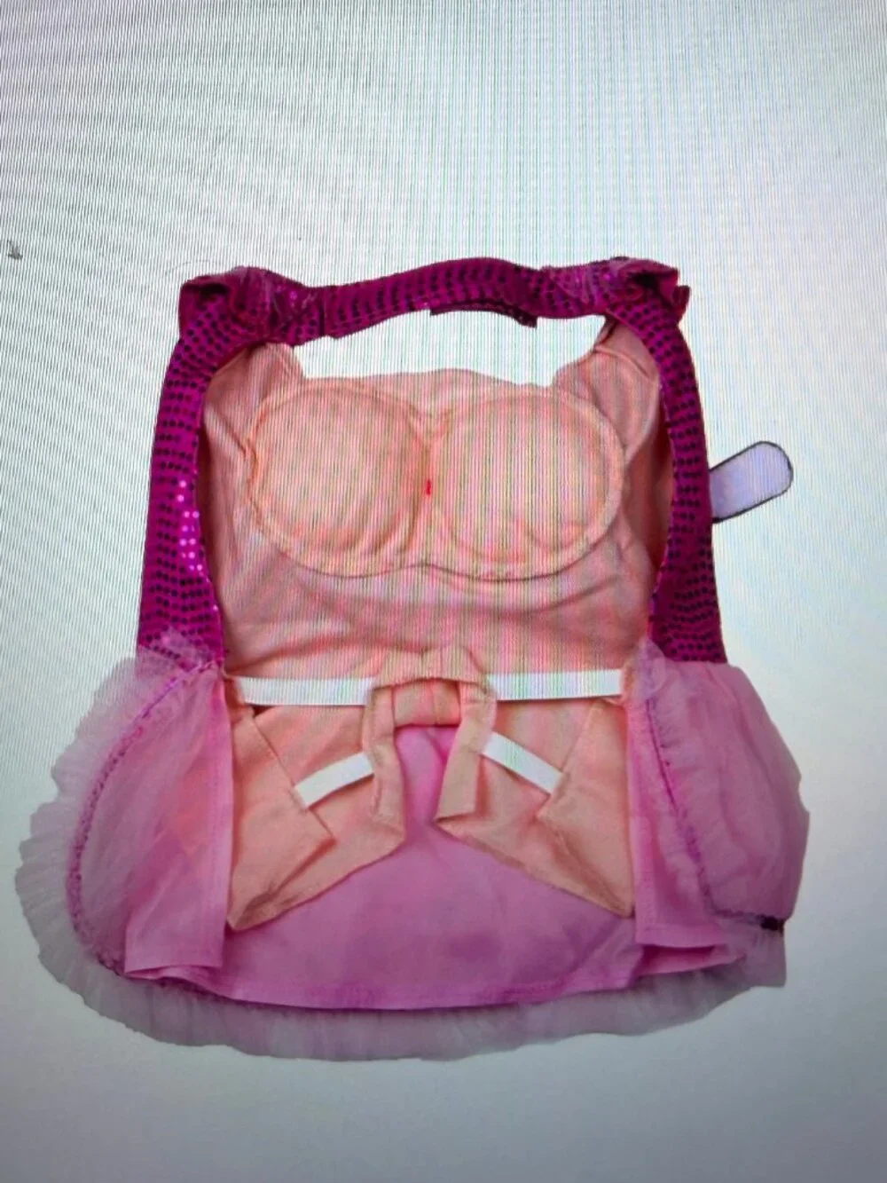 Doggy Parton, Dog Clothes , Country Sweetheart Pet Dress Costume Set, Pink, M/L